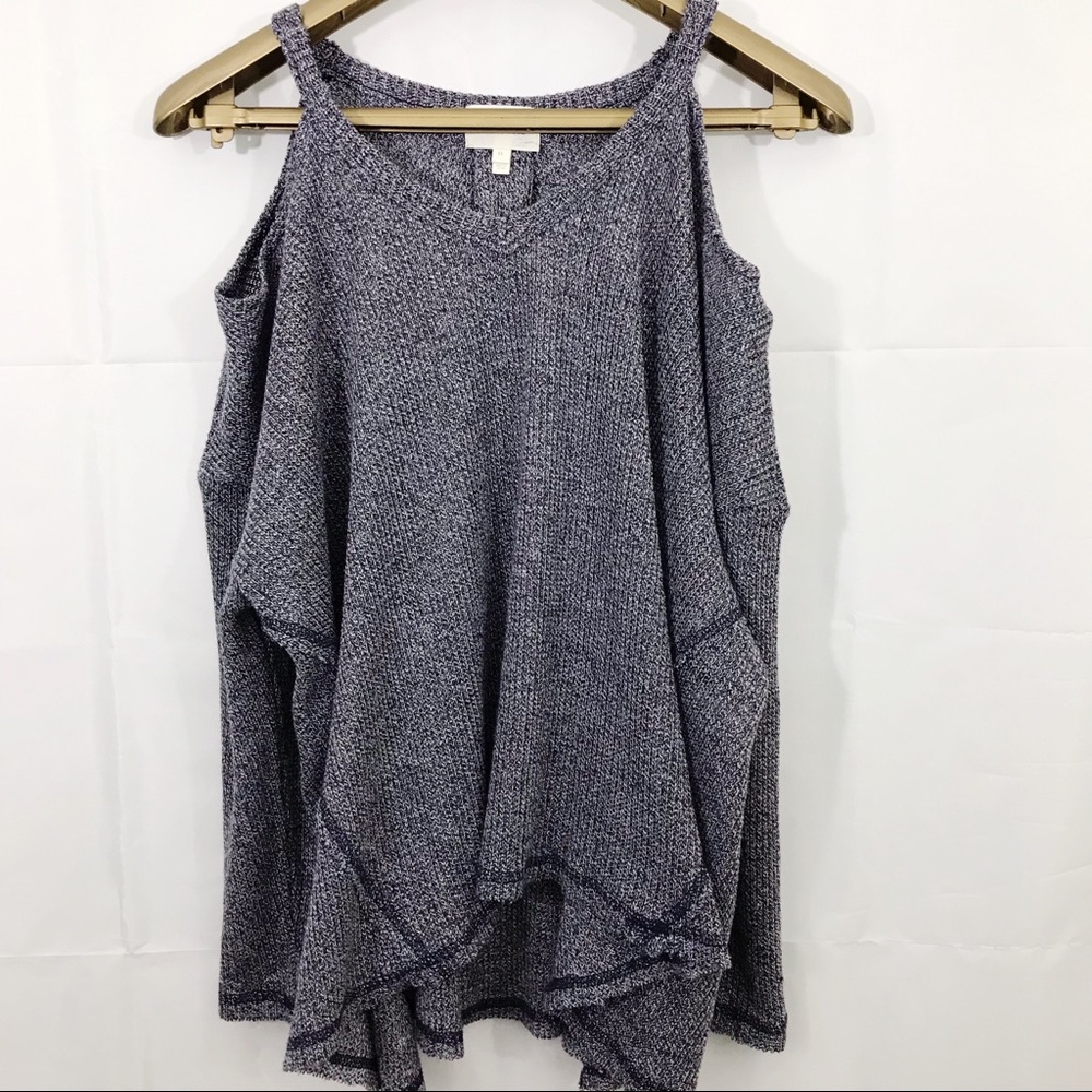 Deletta Millipa Raw Hem Sweater Anthropologie